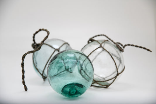 Glass floats (Set of Three)